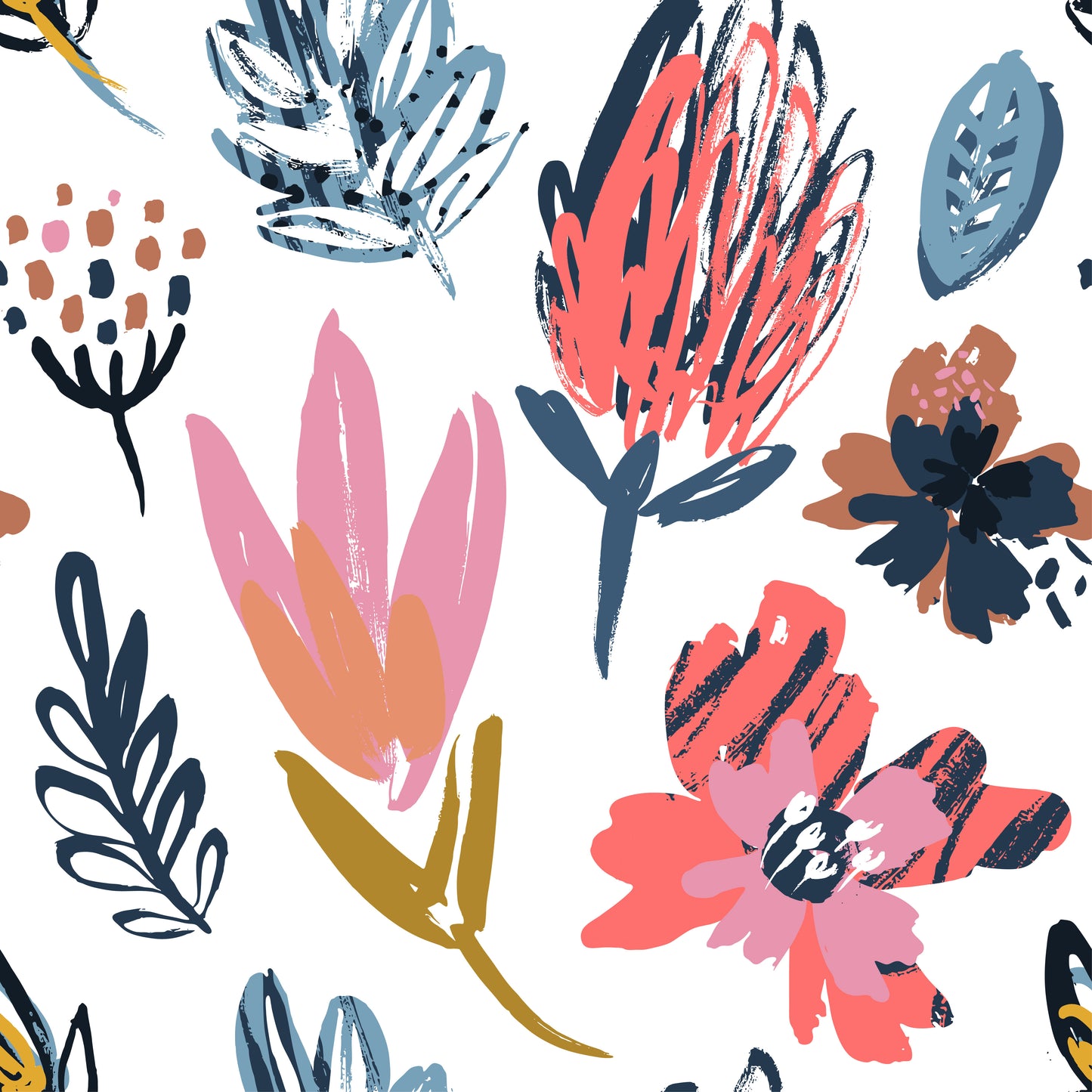 Chieti Florals Peel & Stick Wallpaper