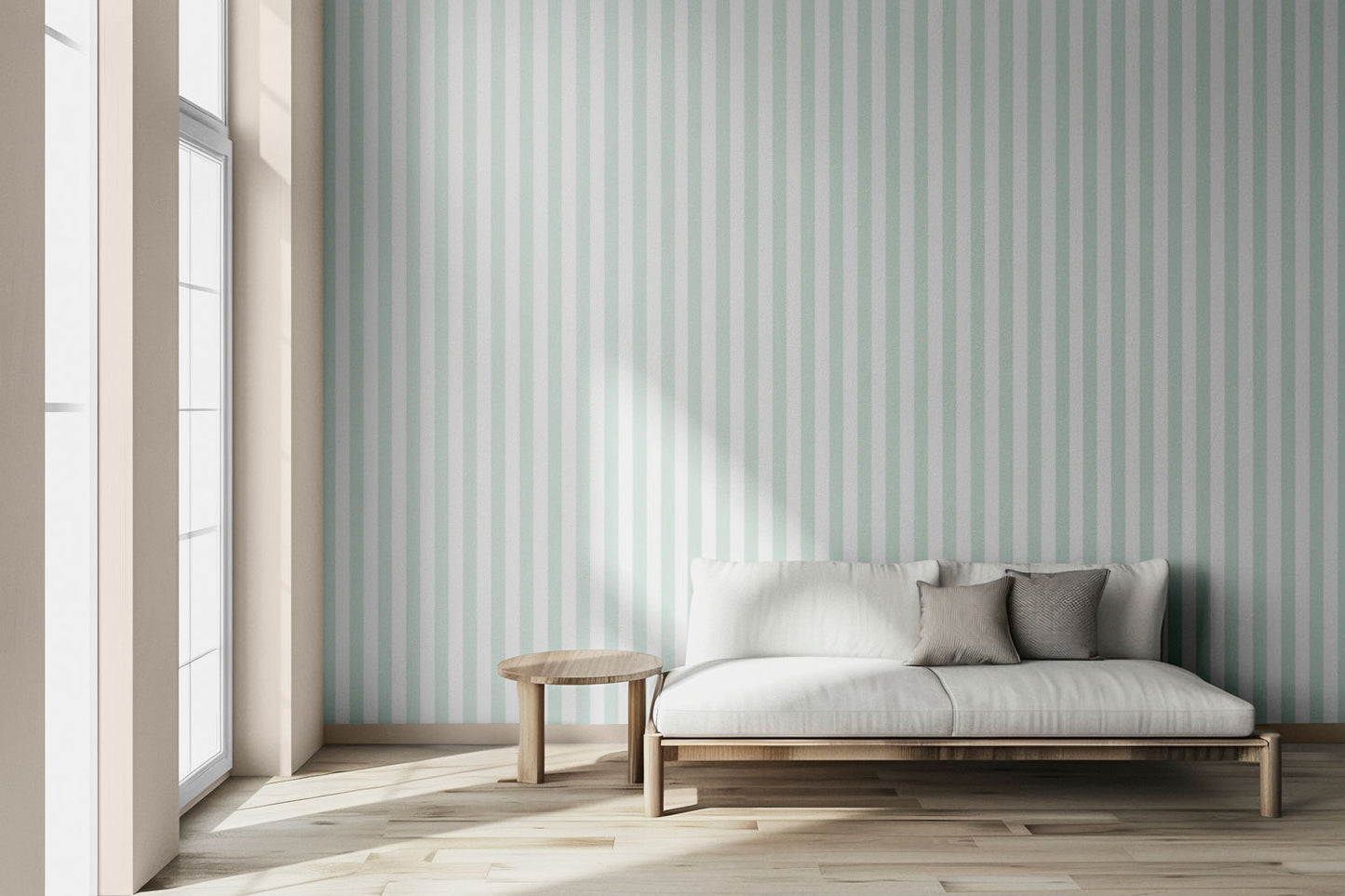 Morning Light Stripe Peel & Stick Wallpaper