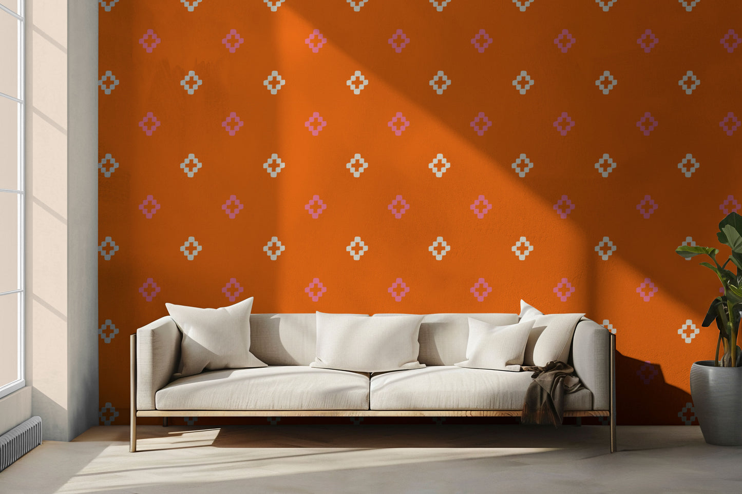 Bessemer Mango Peel & Stick Wallpaper