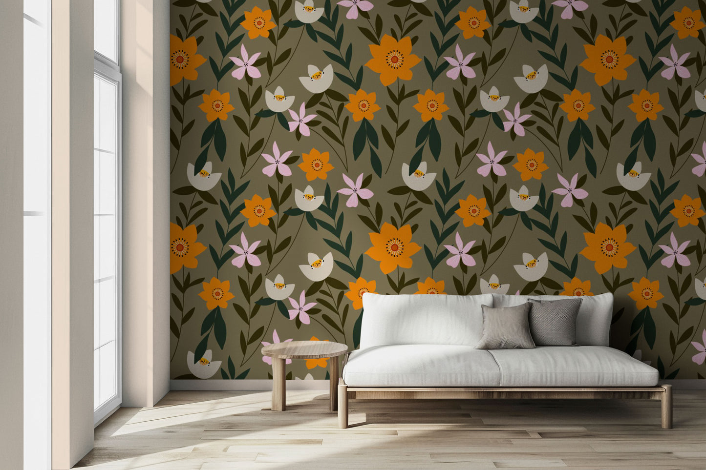 Blossom Fields Peel & Stick Wallpaper