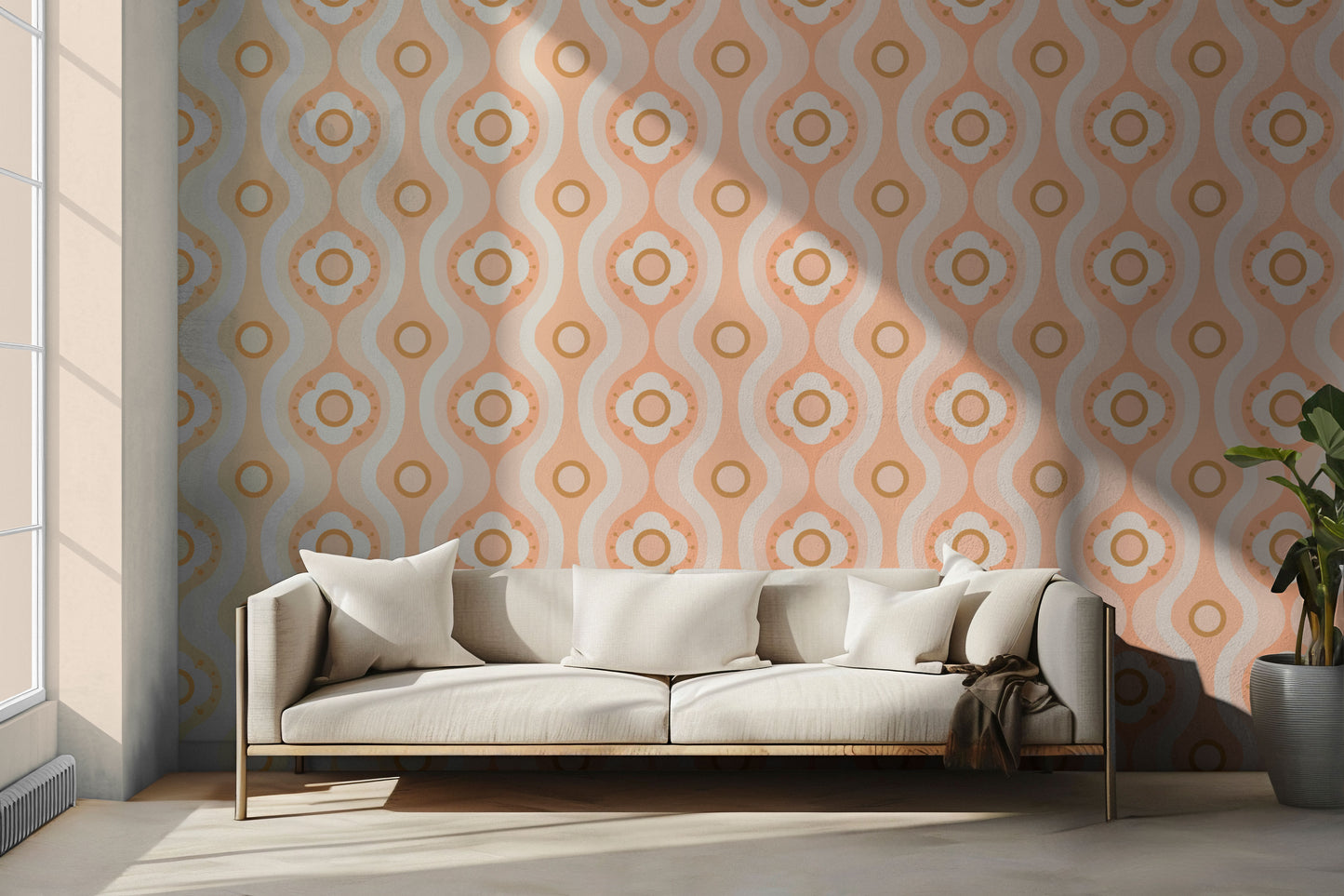 Caramel Ice Peel & Stick Wallpaper