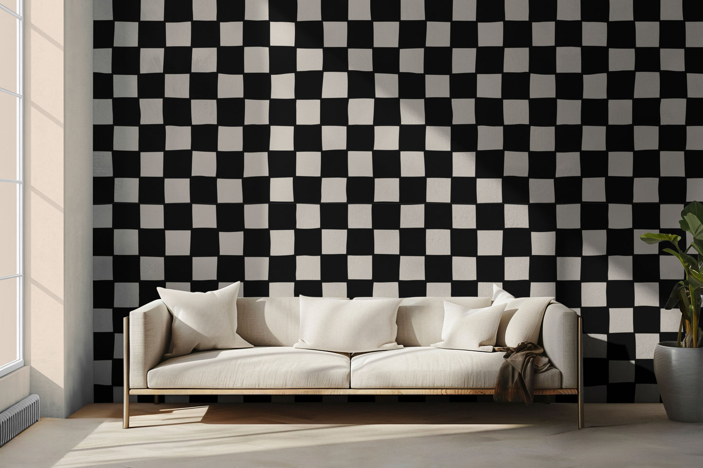 Classic Check Peel & Stick Wallpaper