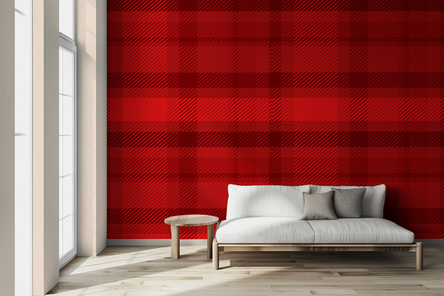 Classic Plaid Peel & Stick Wallpaper