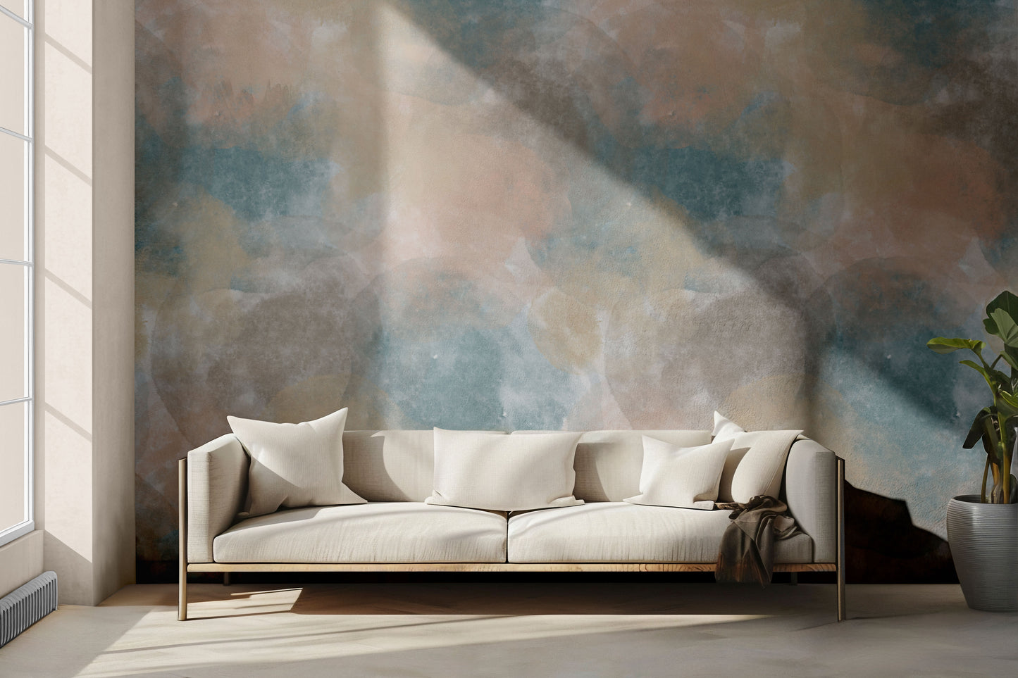 Clouded Circles Peel & Stick Wallpaper