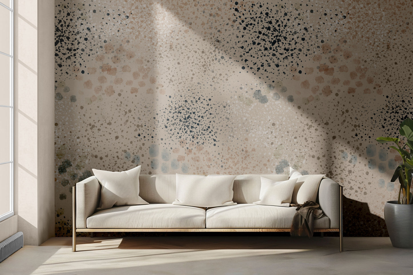 Fleck Flurry Peel & Stick Wallpaper