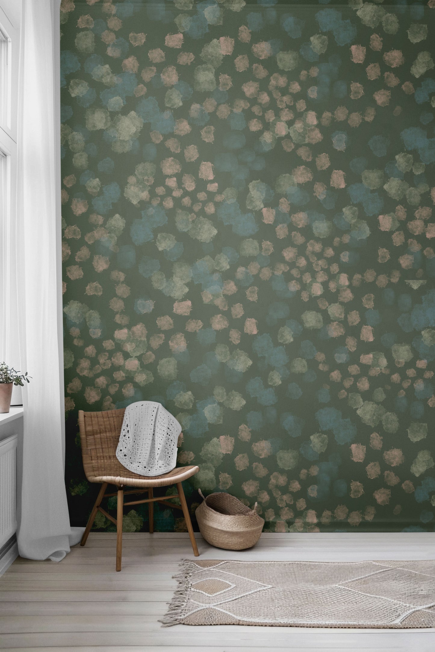 Forest Drizzle Peel & Stick Wallpaper