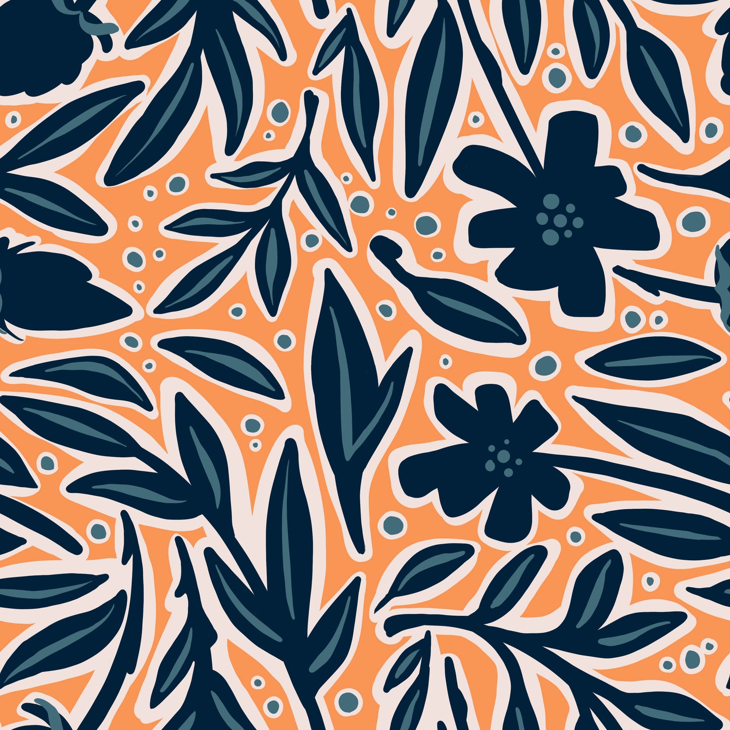 Payne Florals Peel & Stick Wallpaper