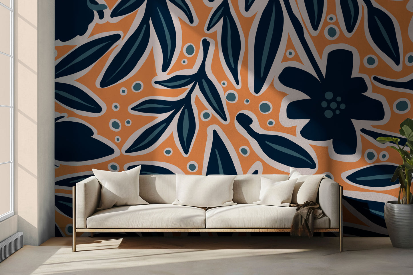 Payne Florals Peel & Stick Wallpaper