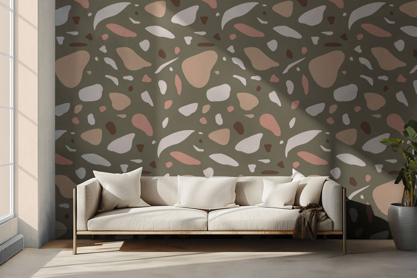 Gardento Terrazzo Peel & Stick Wallpaper