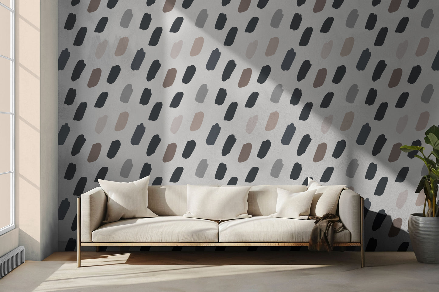 Geri Rain Peel & Stick Wallpaper