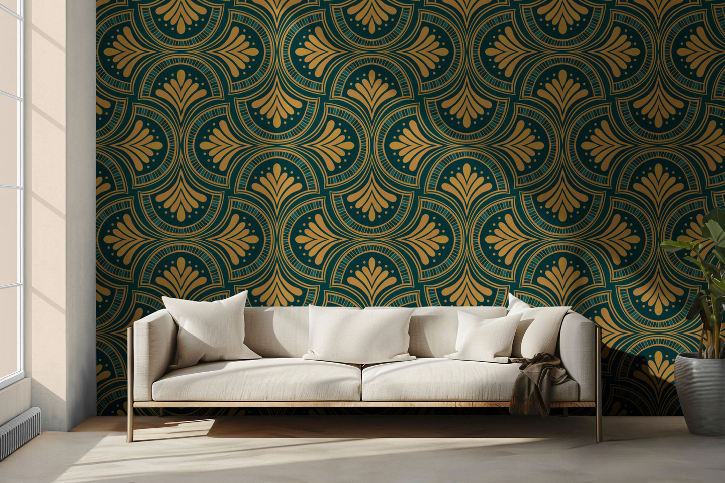 Golden Hour Peel & Stick Wallpaper
