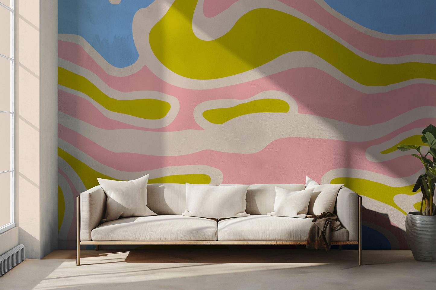 Gretta Grooves Peel & Stick Wallpaper