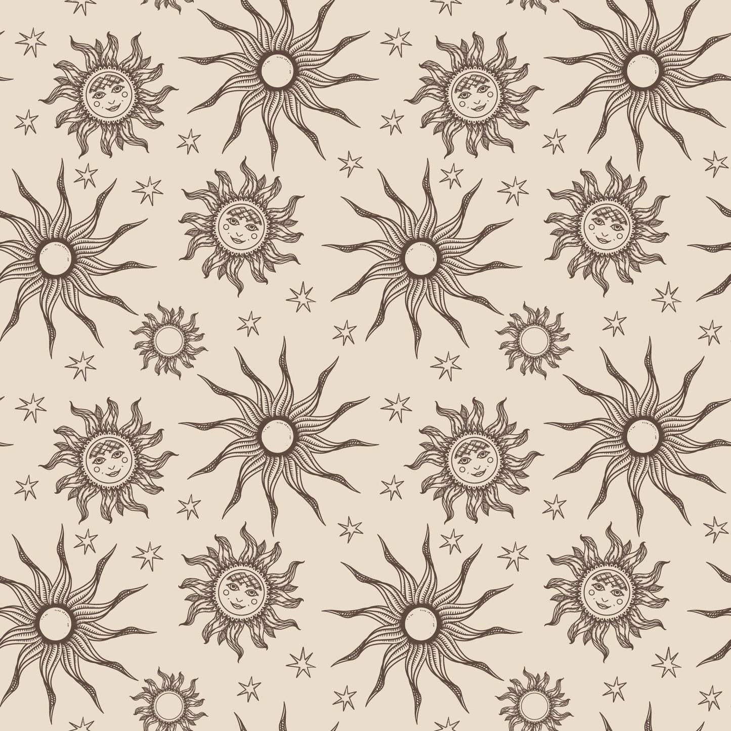 Sketch Suns Peel & Stick Wallpaper