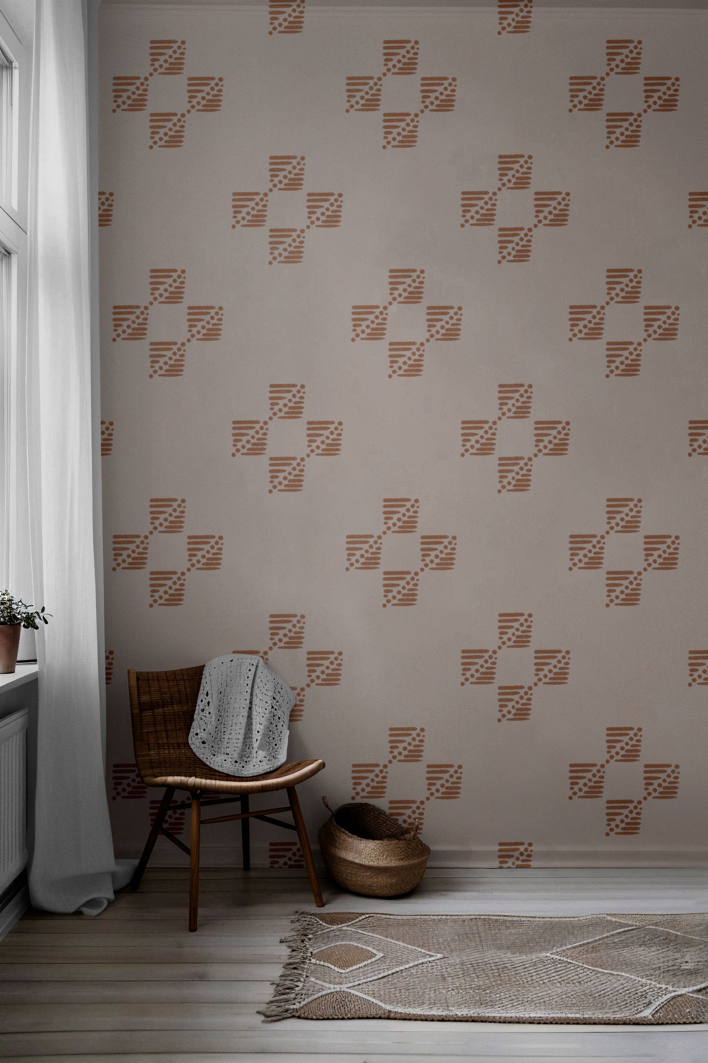 Hope Tries Peel & Stick Wallpaper
