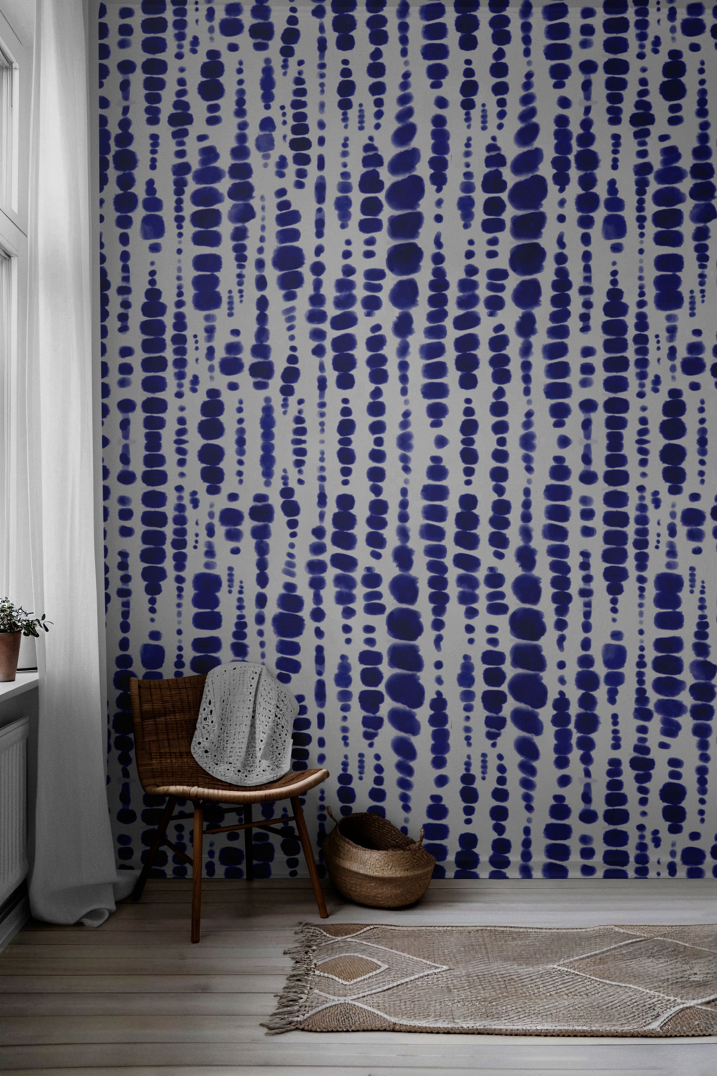 Indianola Rain Peel & Stick Wallpaper