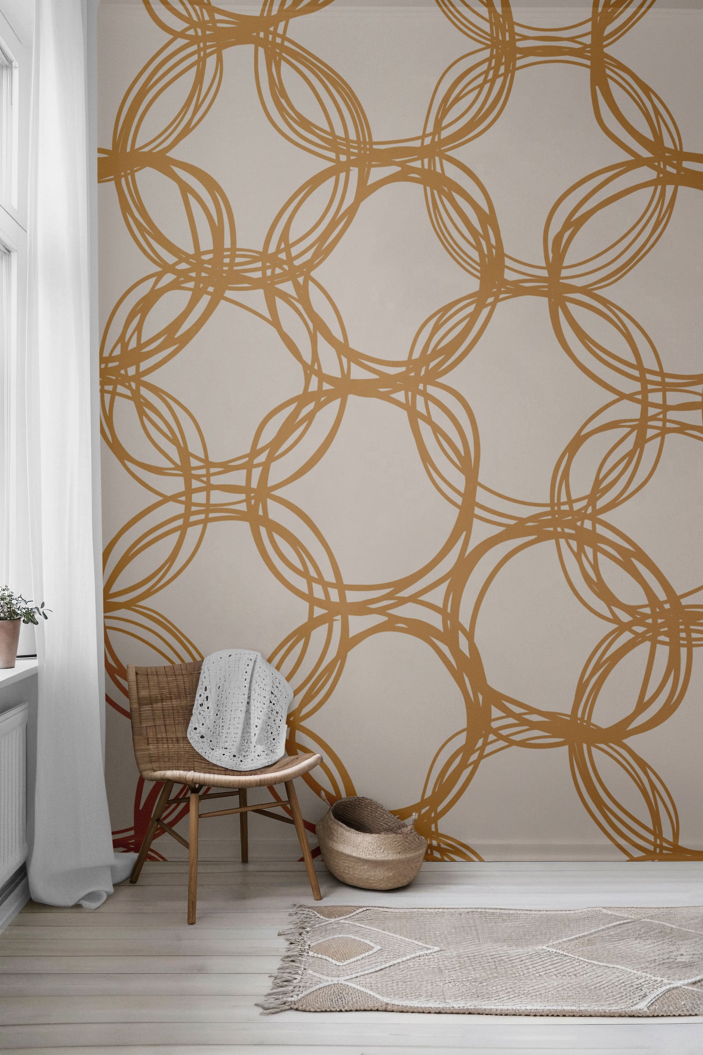 Marion Circles Peel & Stick Wallpaper