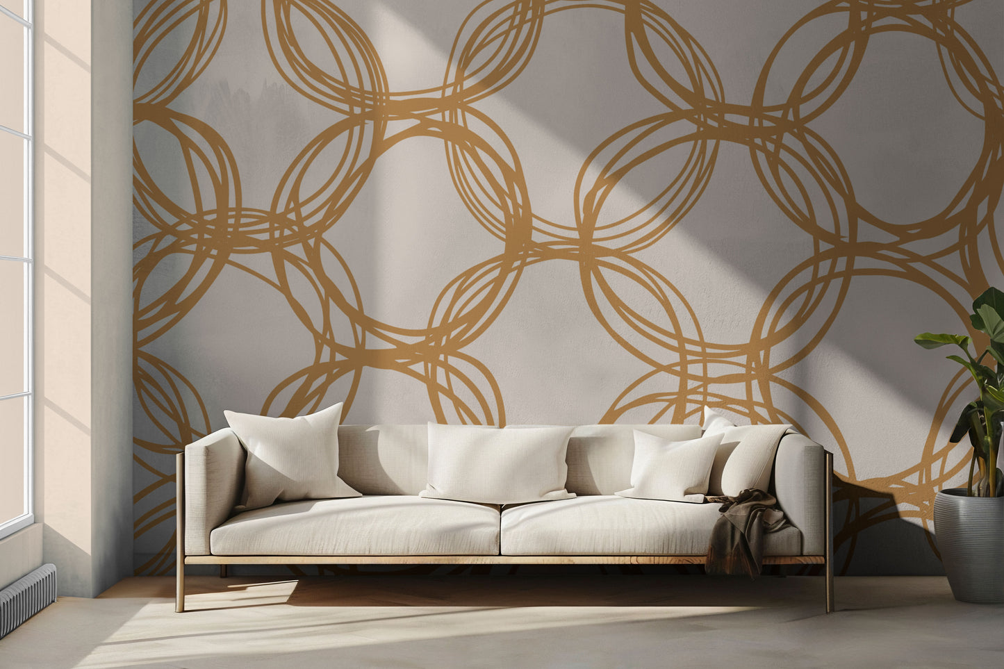 Marion Circles Peel & Stick Wallpaper
