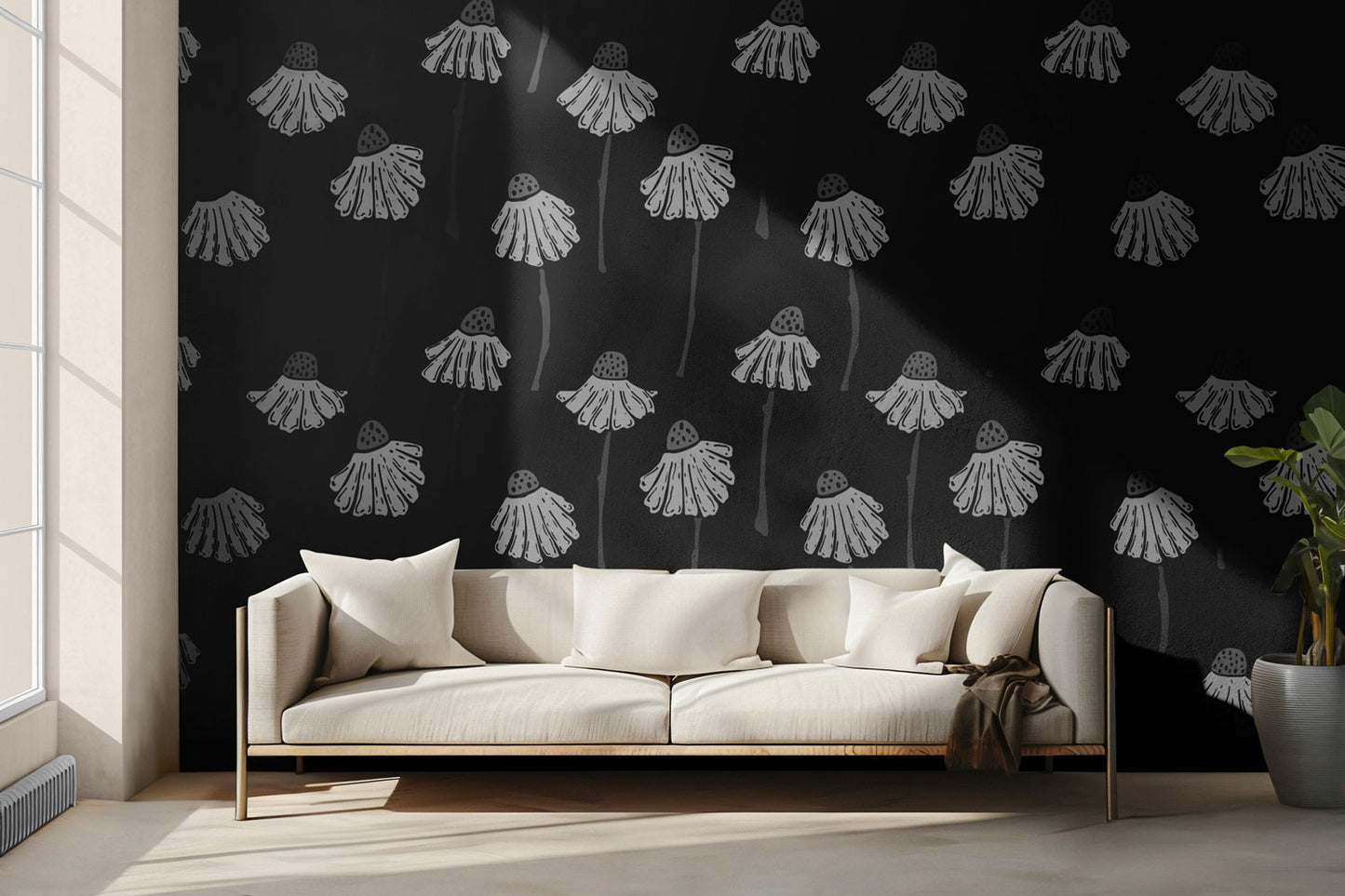 Dandy Midnight Peel & Stick Wallpaper