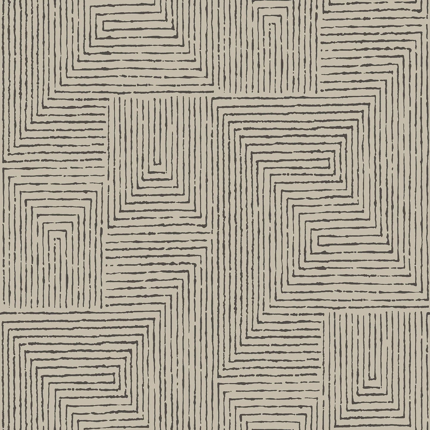 Modern Maze Peel & Stick Wallpaper