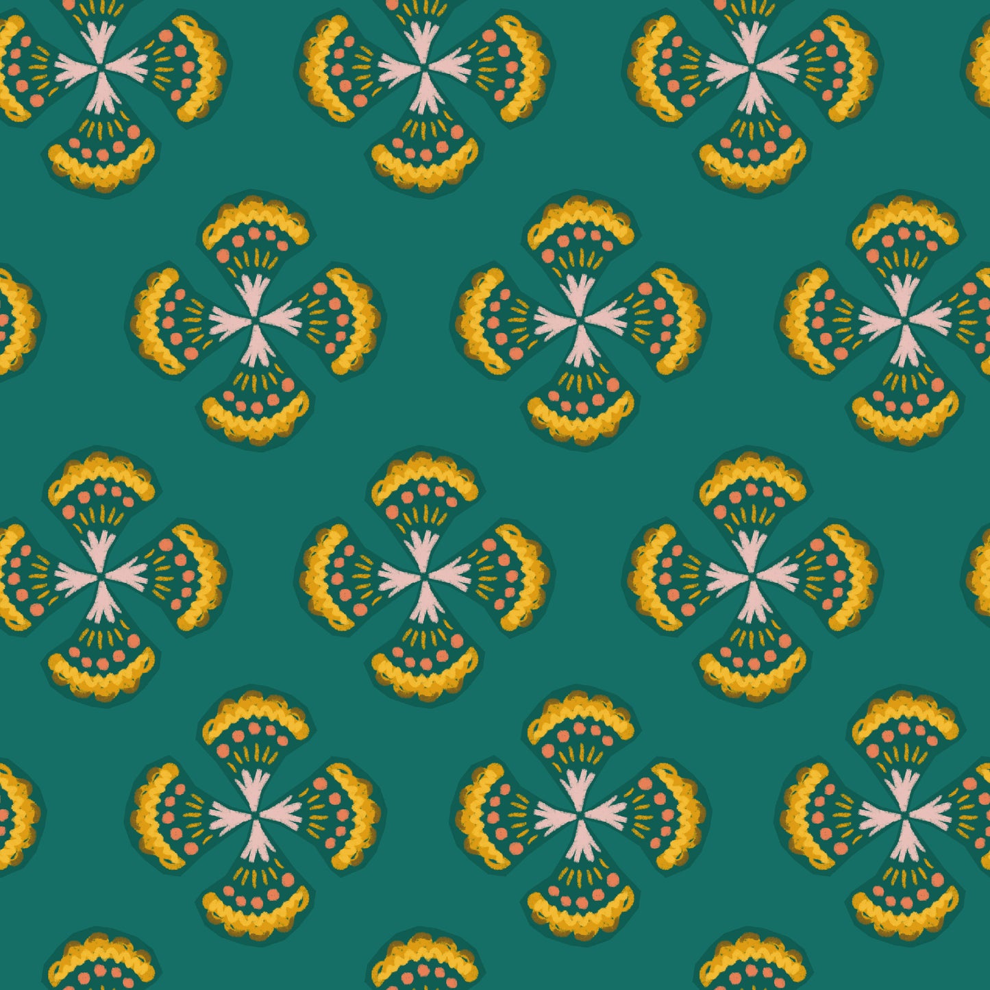 Palmdale Fan Peel & Stick Wallpaper