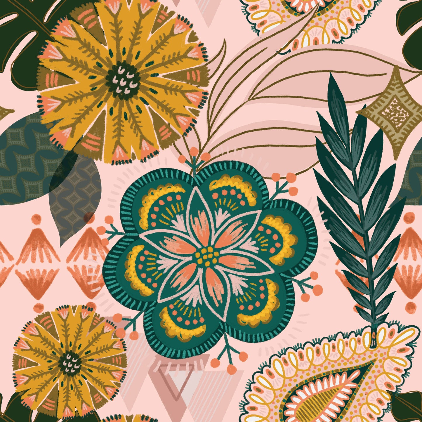 Pomona Petals Peel & Stick Wallpaper