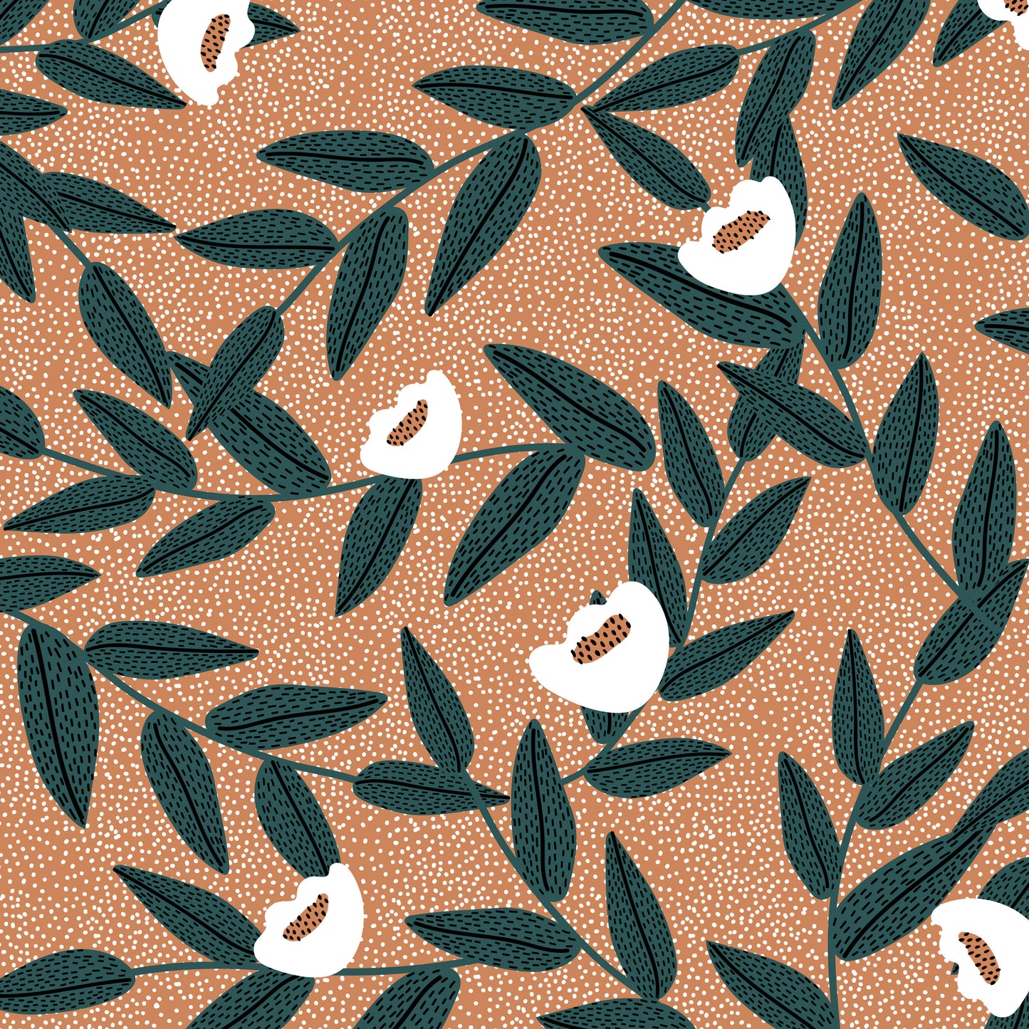 Pristine Petals Peel & Stick Wallpaper