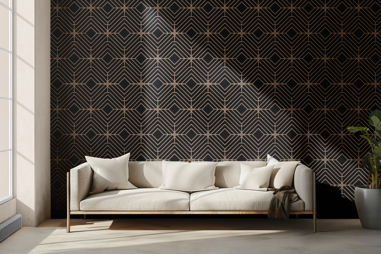 Retro Connections Peel & Stick Wallpaper