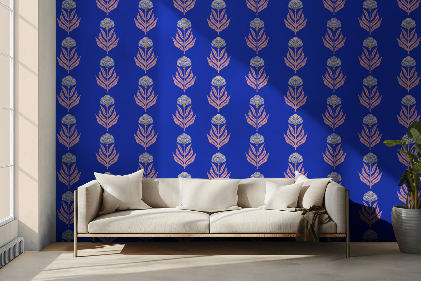 Rodation Royal Blooms Peel & Stick Wallpaper