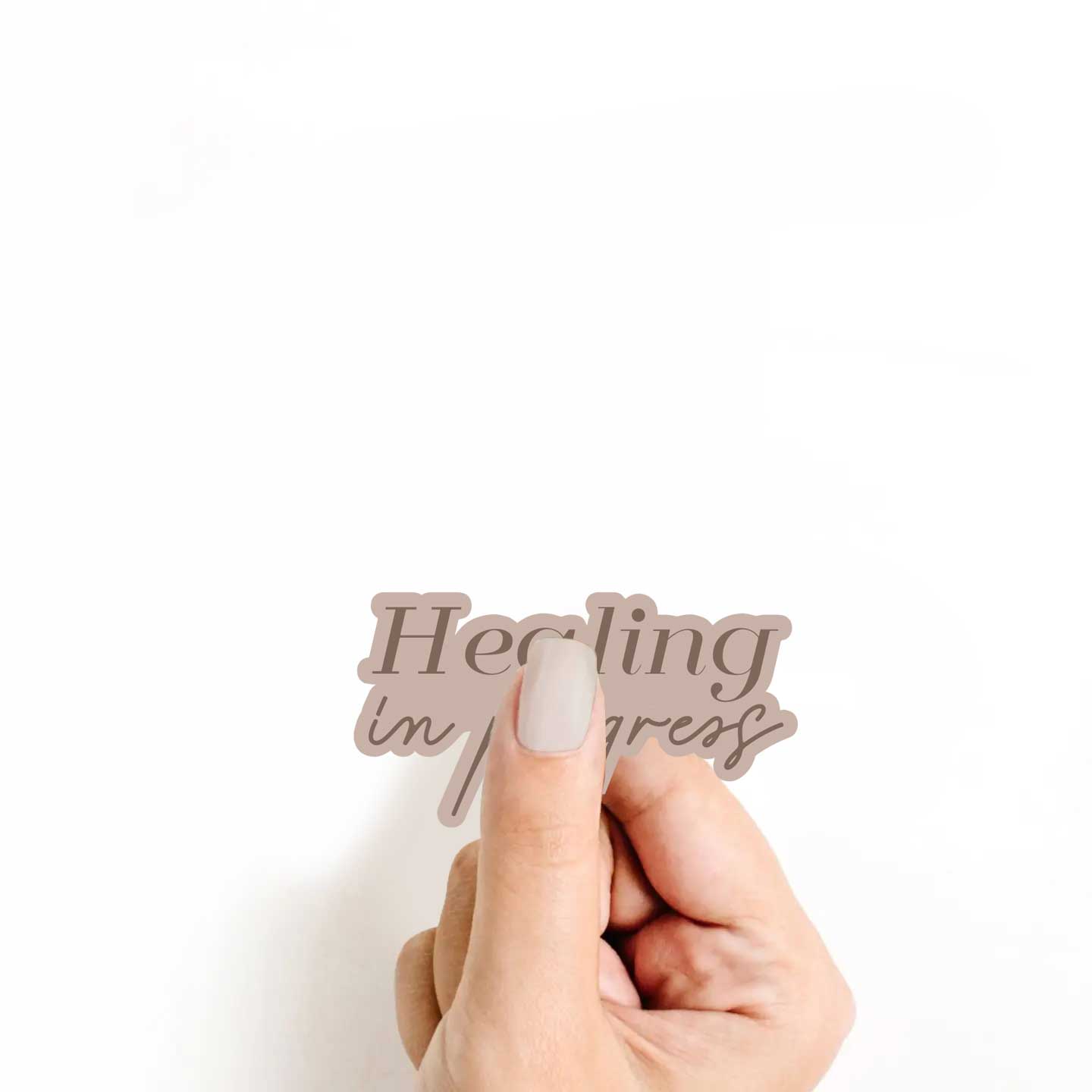 Healing In Progress Sticker
