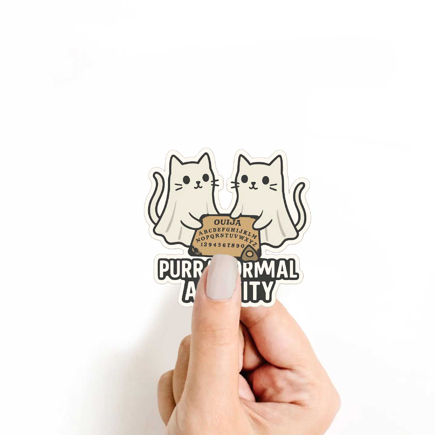 Purranormal Activity Sticker