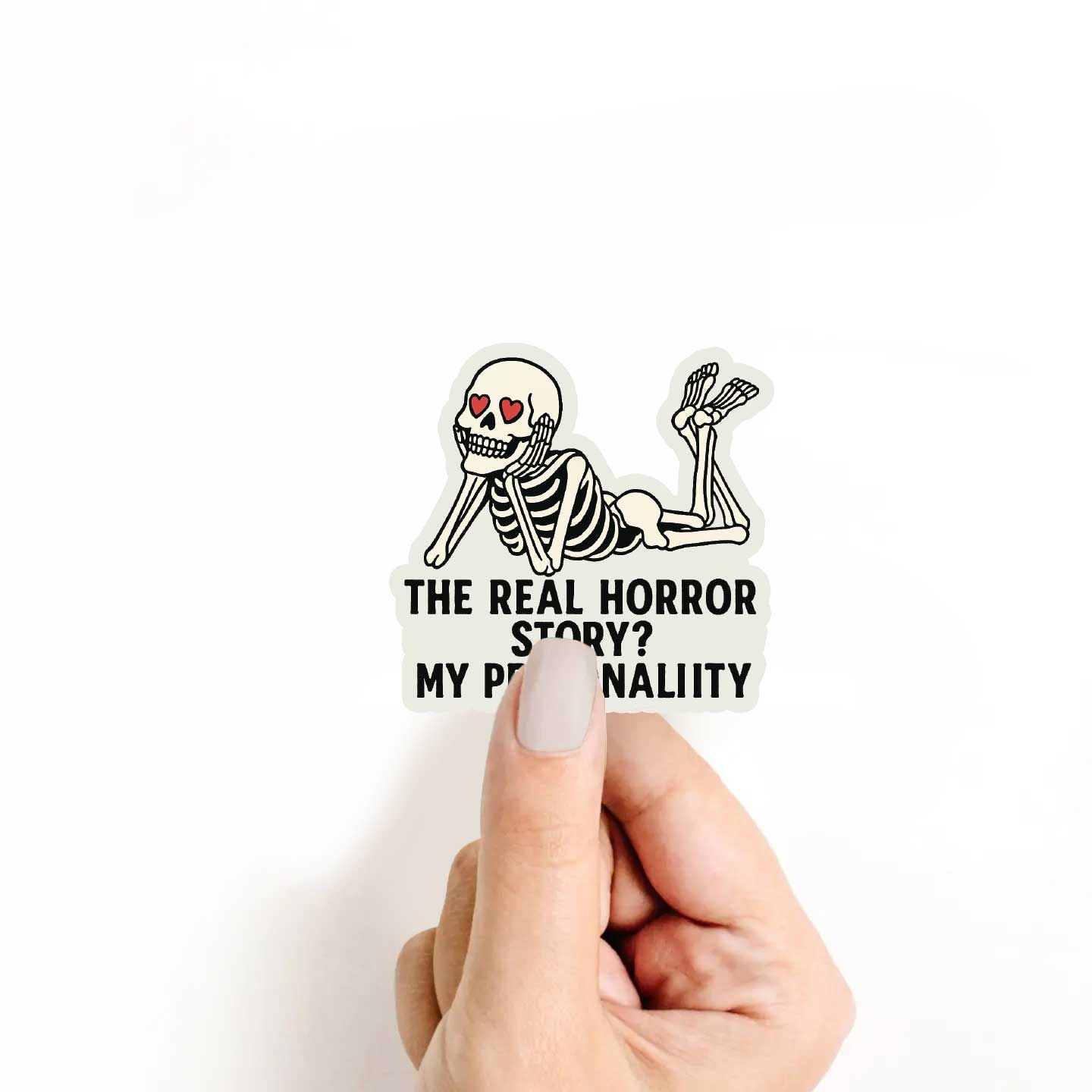 The Real Horror Story? My Personality Sticker