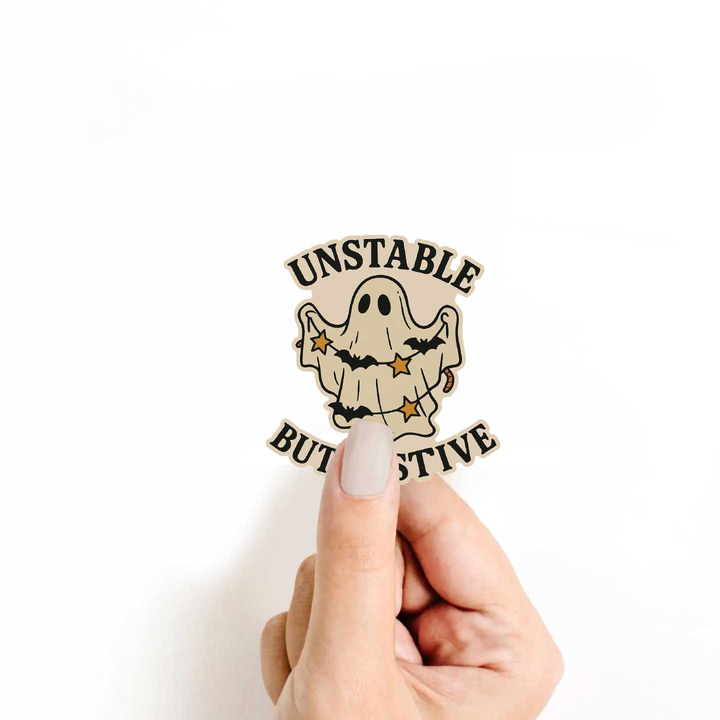 Unstable But Festive Sticker