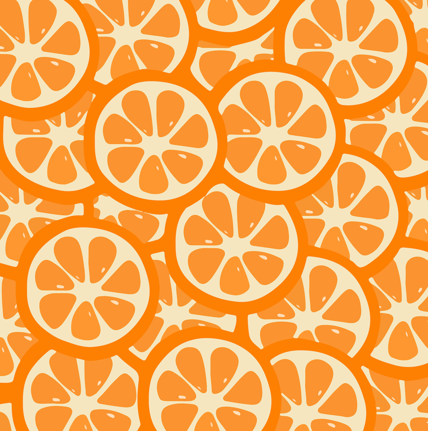 Citrus City Peel & Stick Wallpaper