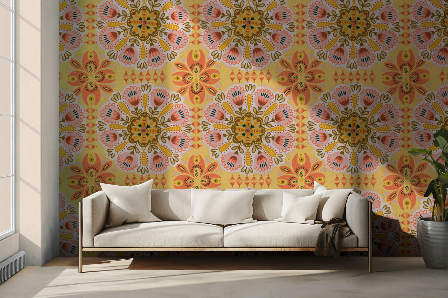 Searcy Embers Peel & Stick Wallpaper