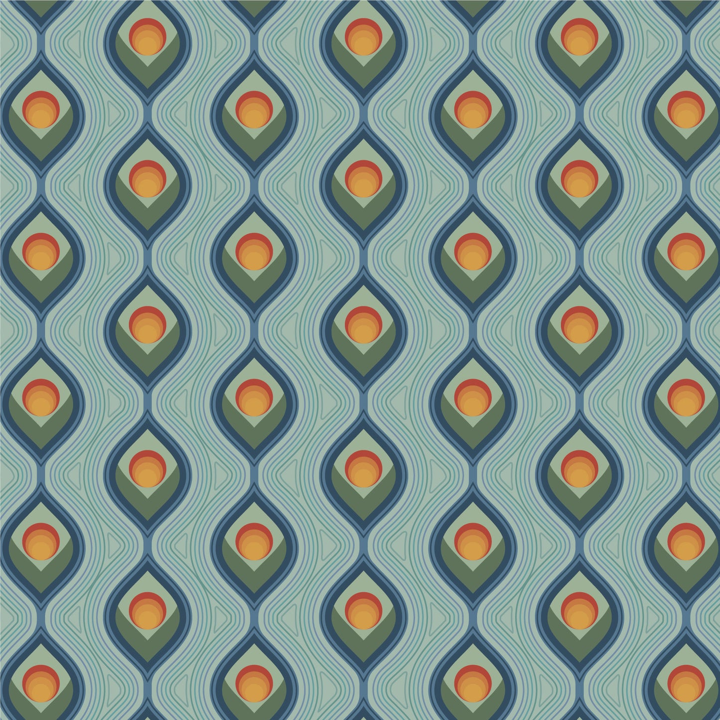 Seattle Scallops Peel & Stick Wallpaper