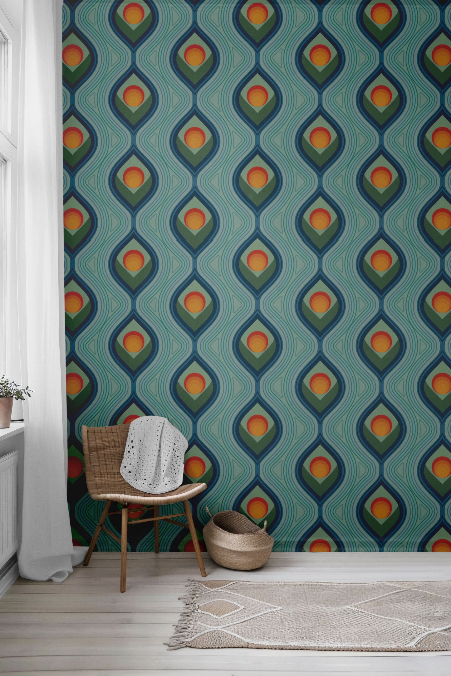 Seattle Scallops Peel & Stick Wallpaper