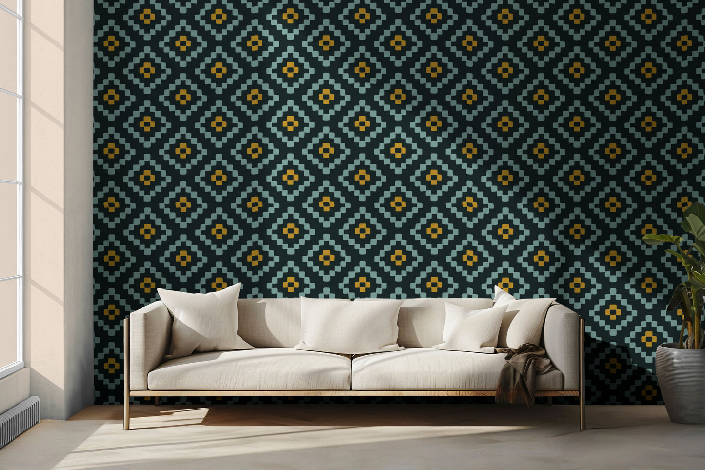 Sheffield Stiches Peel & Stick Wallpaper