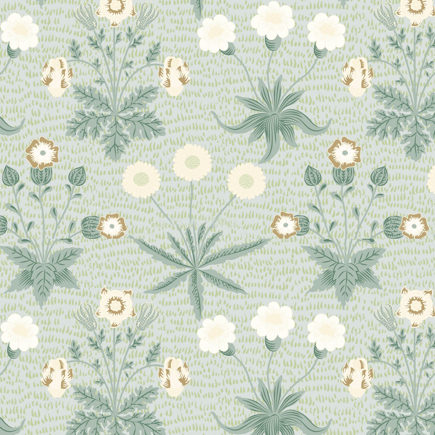 Minted Floral Peel & Stick Wallpaper