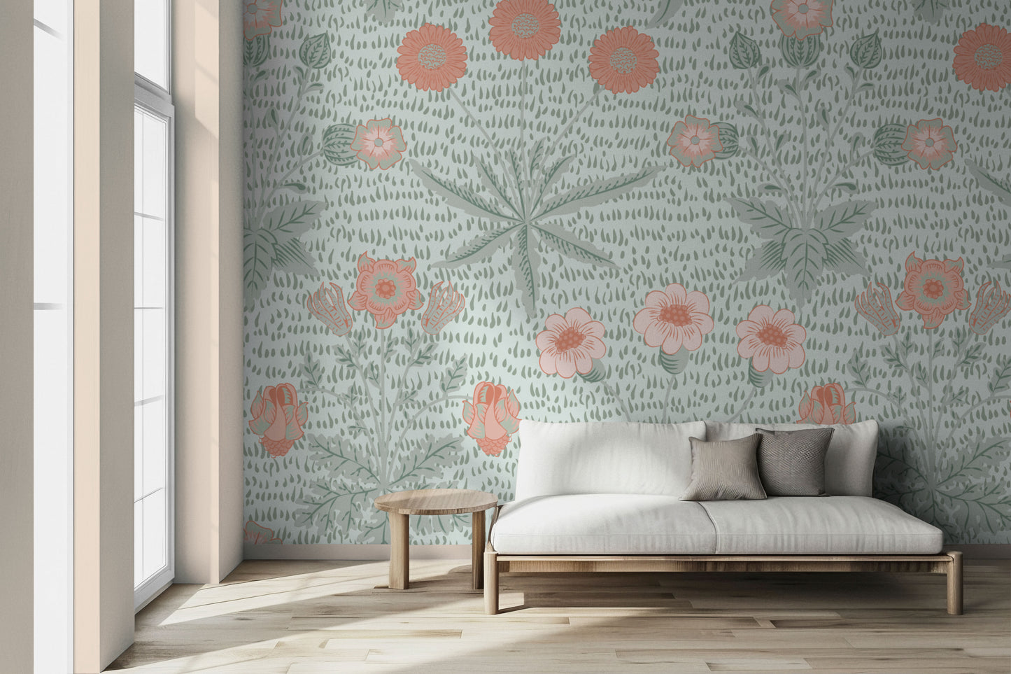 Floral Sunday Peel & Stick Wallpaper