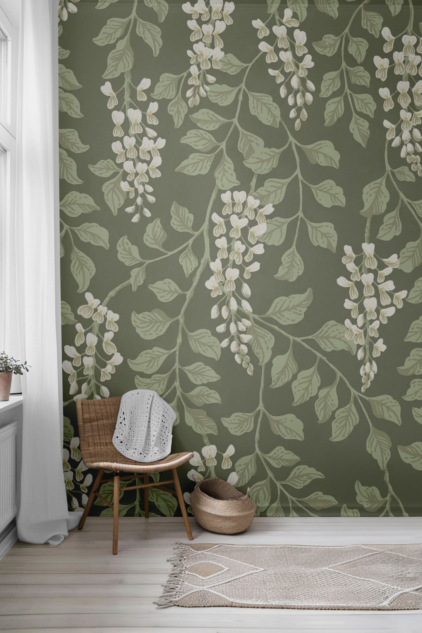 Chambray Dusk Peel & Stick Wallpaper