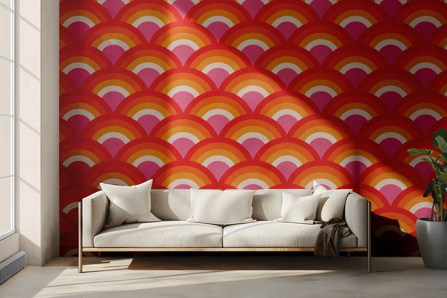 Sun Scones Peel & Stick Wallpaper