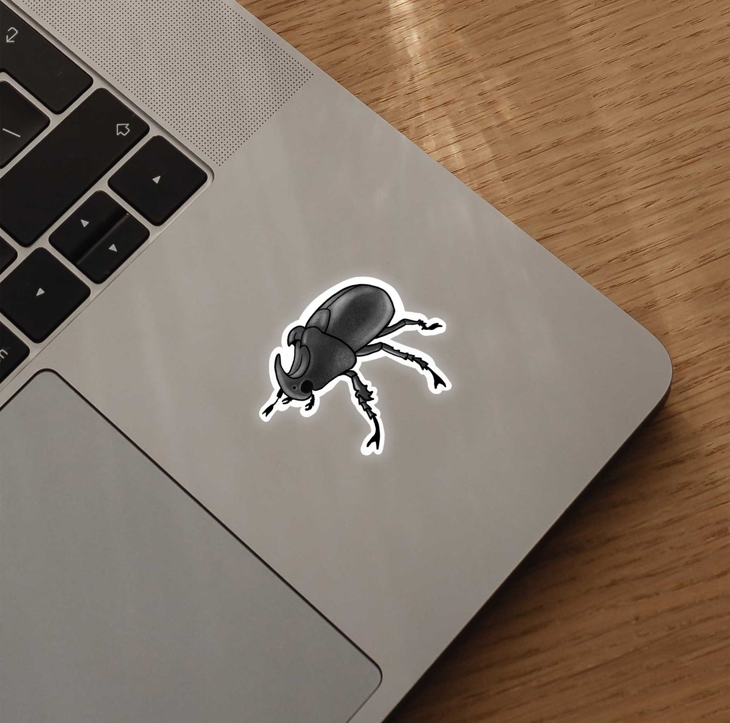 Rhinoceros Bettle Sticker