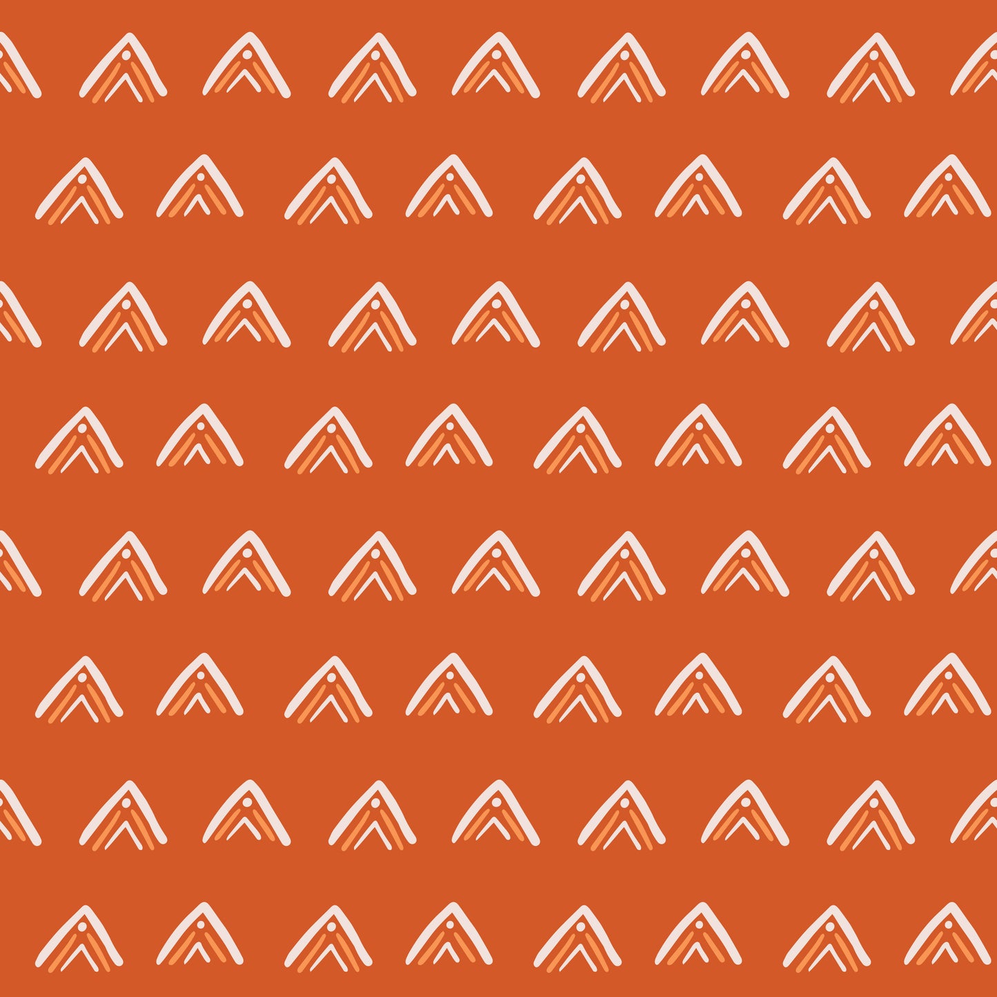 Lanciano Tangerine Peel & Stick Wallpaper