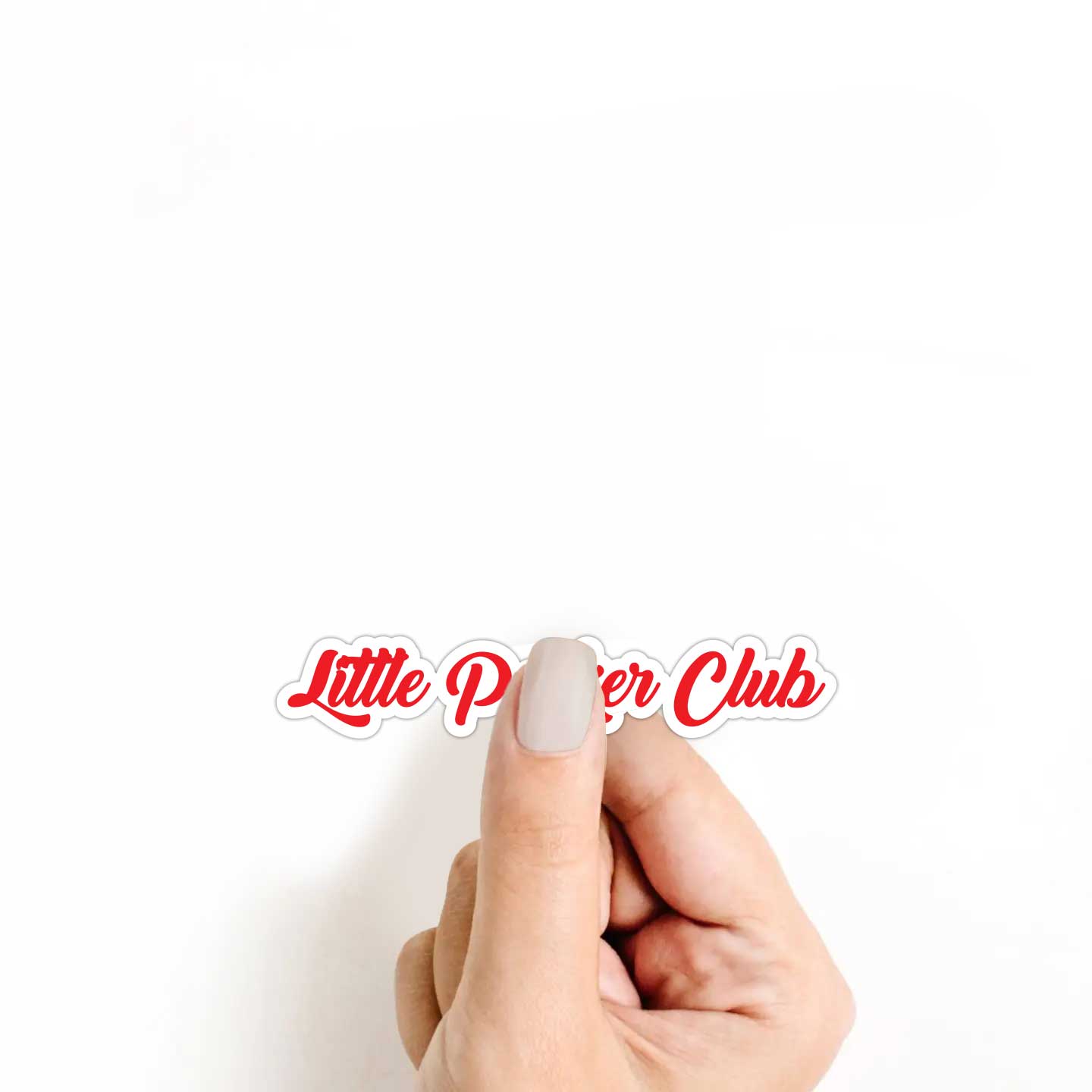 Little Pecker Club Sticker