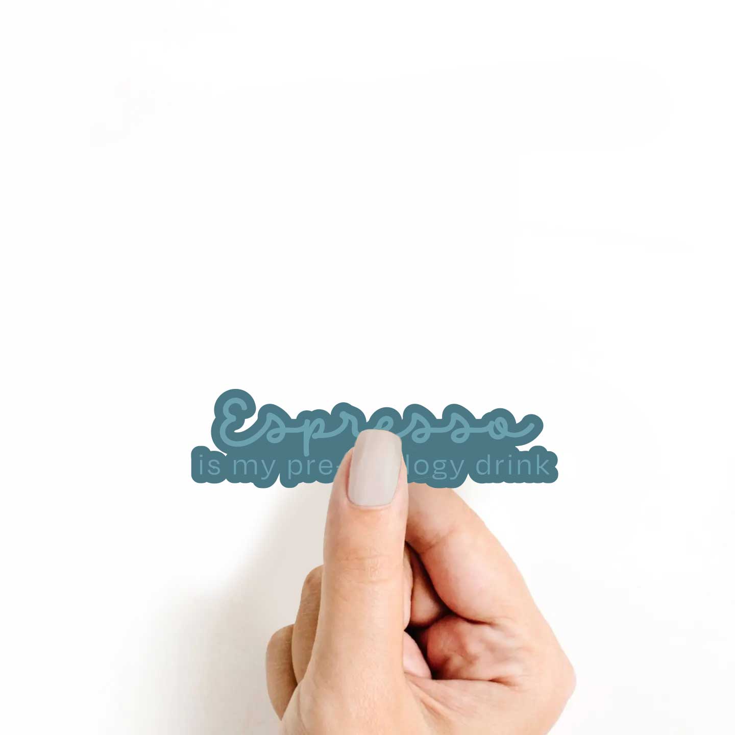 Espresso Is My Pre-apology Drink Sticker