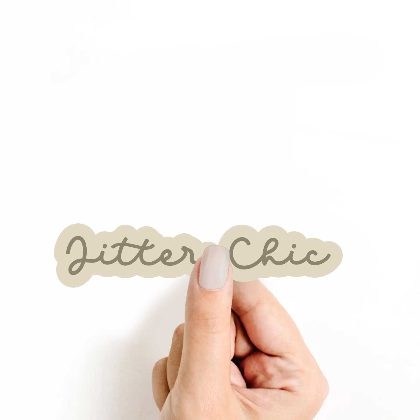 Jitter Chic Sticker