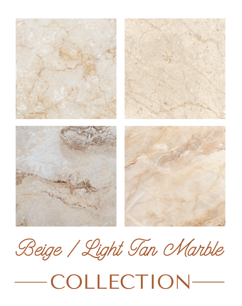 Beige / Light Tan Marble