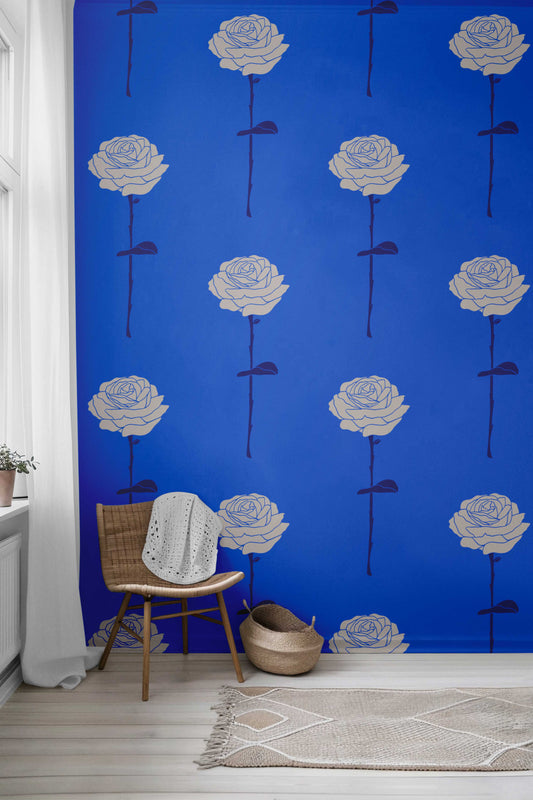 Royal Blooms Peel & Stick Wallpaper