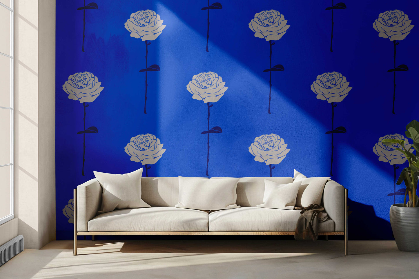 Royal Blooms Peel & Stick Wallpaper