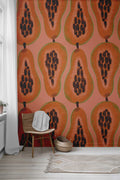 Papaya Peel & Stick Wallpaper